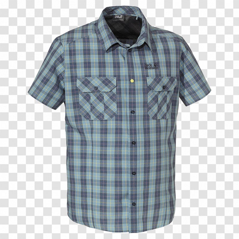T-shirt Sleeve Clothing Top - Tartan - Mottled Handwriting Transparent PNG