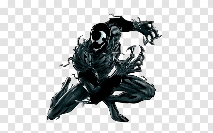 Marvel: Avengers Alliance Venom Carnage Eddie Brock Symbiote Transparent PNG