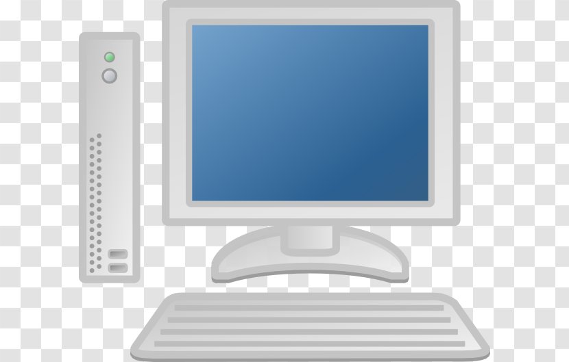 Computer Keyboard Mouse Workstation Desktop Computers Clip Art - Personal - Station Cliparts Transparent PNG