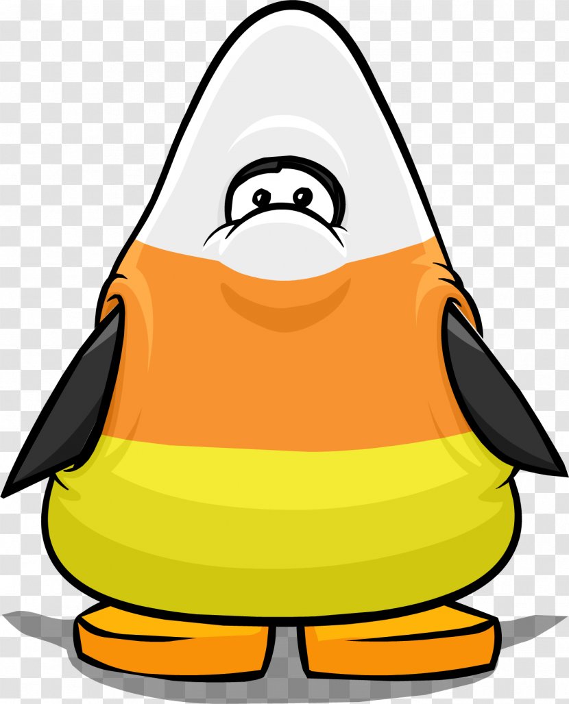Club Penguin Bird Clip Art - Yellow - Corn Transparent PNG