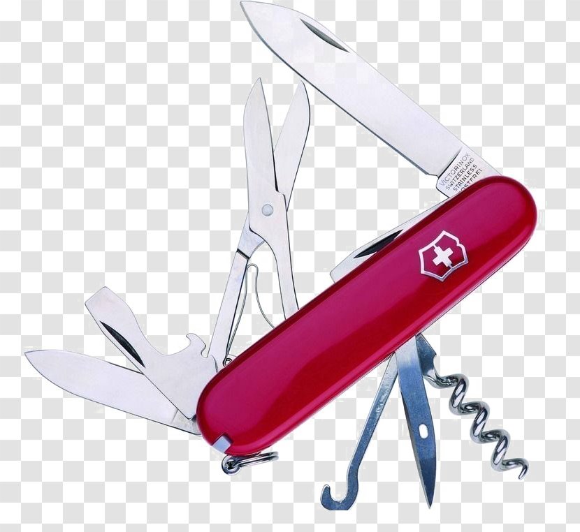 Swiss Army Knife Multi-tool Victorinox Pocketknife - Hardware - Red Transparent PNG