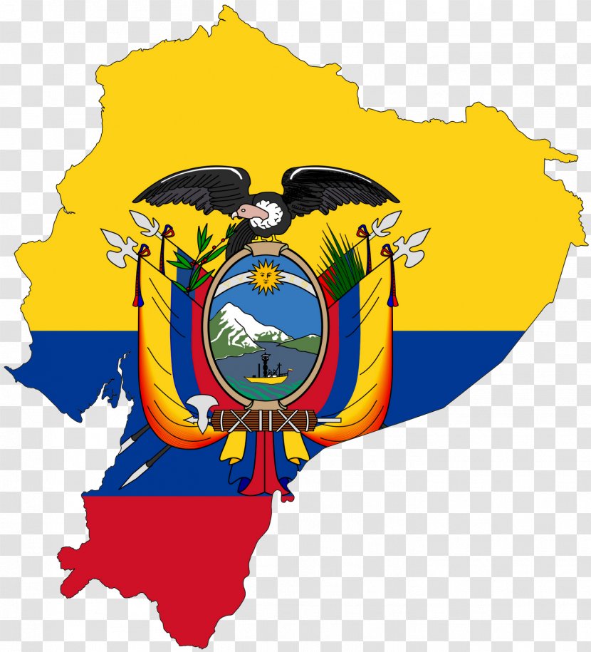 Flag Of Ecuador Map France - National - China Transparent PNG