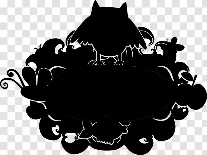Cat Clip Art Logo Silhouette Desktop Wallpaper - Black M Transparent PNG