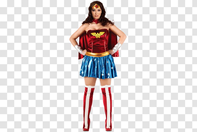 Wonder Woman Plus-size Clothing Halloween Costume Transparent PNG
