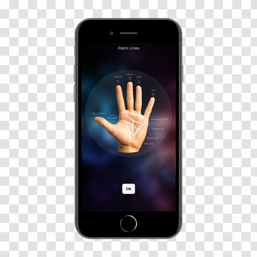 Feature Phone Palmistry Fortune-telling Future Smartphone - Multimedia Transparent PNG