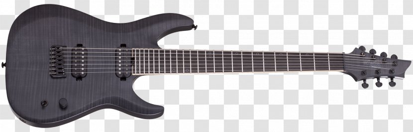 Schecter Guitar Research Electric Seven-string Bass - Sevenstring - Wylde Audio Gutars Transparent PNG