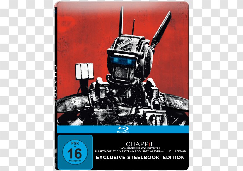 Blu-ray Disc Ultra HD DVD High-definition Television - Highdefinition - Chappie Transparent PNG