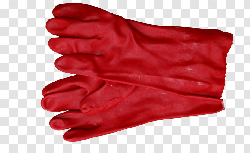 Glove Leather Polyvinyl Chloride Natural Rubber Personal Protective Equipment - Material - Welding Transparent PNG