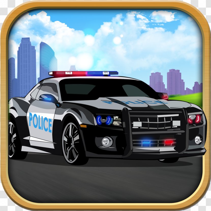 Police Car Chase Motorcycle - Automotive Exterior Transparent PNG
