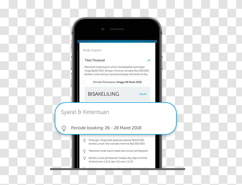 Airy Smartphone Discounts And Allowances Hotel Coupon - Organization Transparent PNG