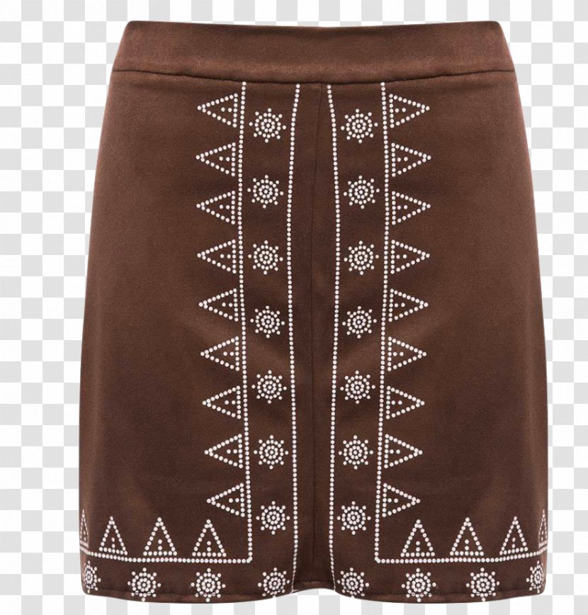 Skirt Bodycon Dress Fashion Bohemian Style - Brown Transparent PNG