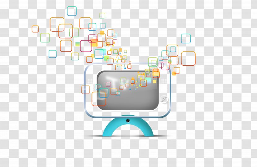 Graphic Design Brand Pattern - Communication - White TV Posters Element Transparent PNG