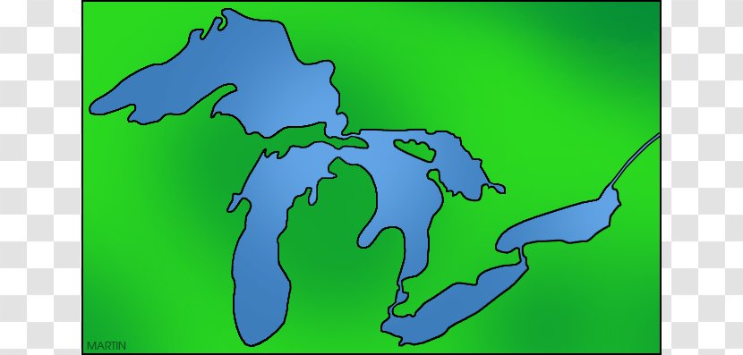 Lake Michigan Township Wisconsin Clip Art - Great Lakes Cliparts Transparent PNG