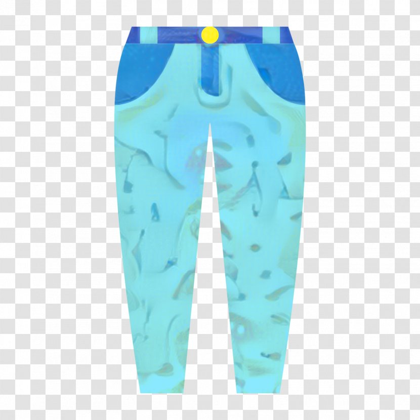 Leggings Clothing - Turquoise - Pajamas Pocket Transparent PNG