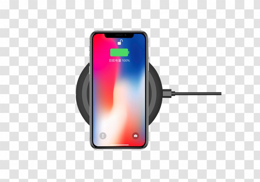 Mophie Quick Charge Qi IPhone X / 8 Plus Wireless Charging Pad Apple 7 Inductive - Iphone - Phone Charger Transparent PNG