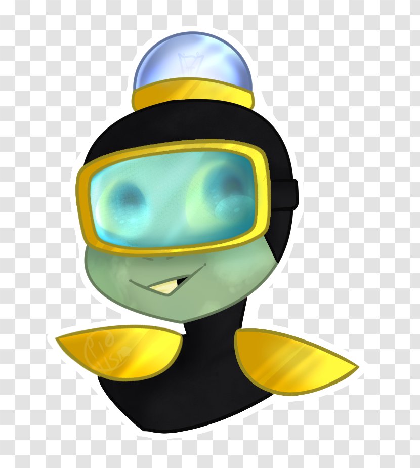 Vertebrate Product Design Headgear - Yellow - Pvz Ribbon Transparent PNG