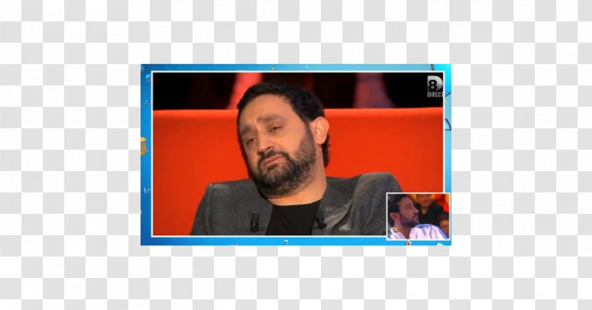 Display Device Multimedia Facial Hair Video - Cyril Hanouna Transparent PNG