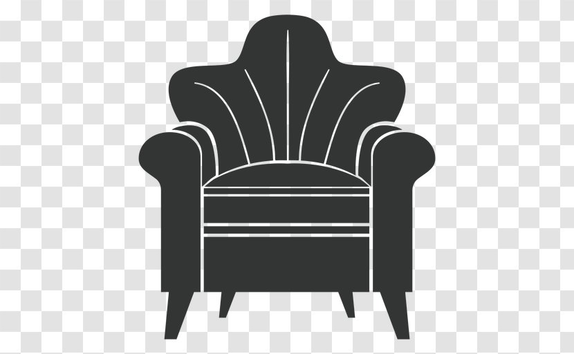 Chair Font - Black Transparent PNG