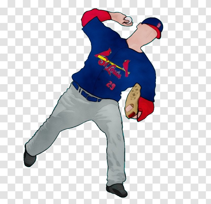 Sports Uniform Baseball Player Throwing A Ball Costume - Pitcher - Kick Basketball Transparent PNG