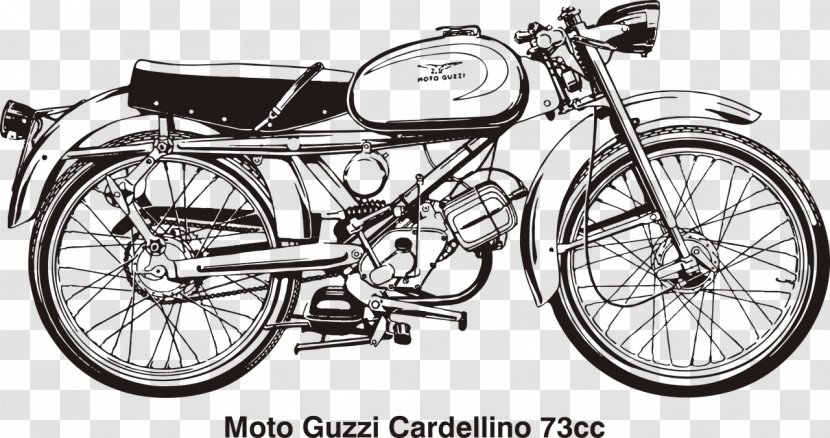 Moto Guzzi Motorcycle Clip Art - Bicycle Wheel Transparent PNG