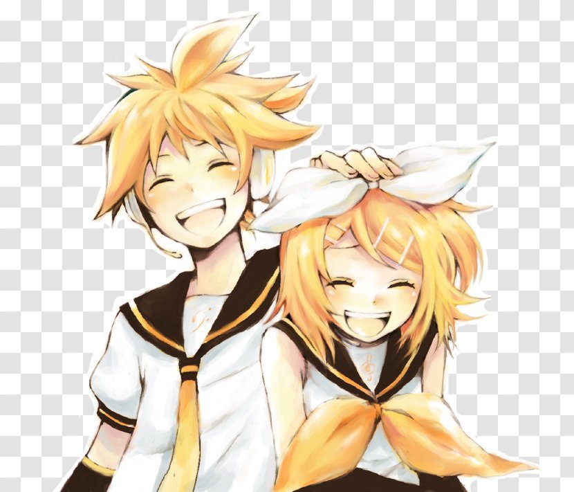 Kagamine Rin/Len Vocaloid Image Hatsune Miku Drawing - Cartoon Transparent PNG