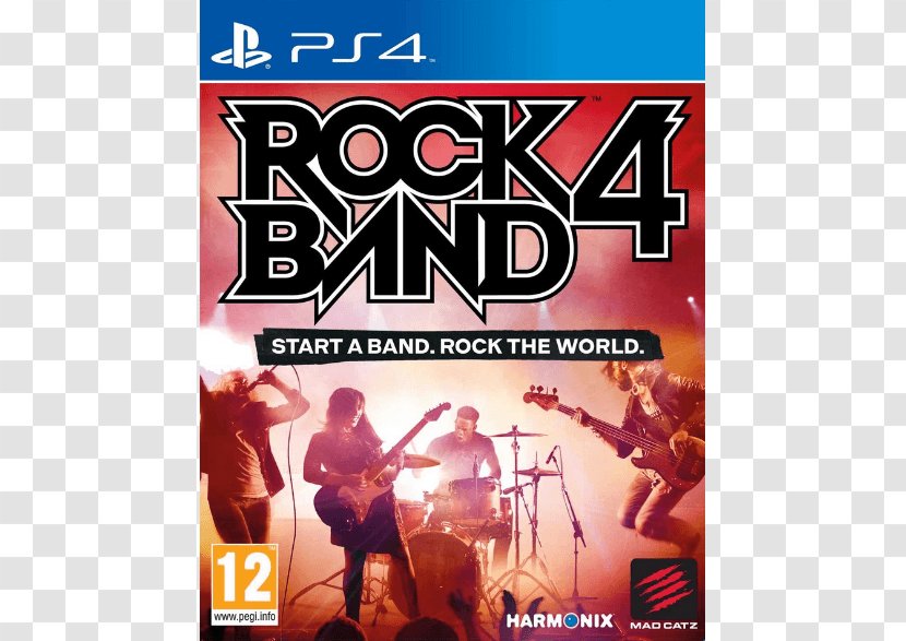 Rock Band 4 3 Guitar Hero Live Controller - Harmonix Music Systems Transparent PNG