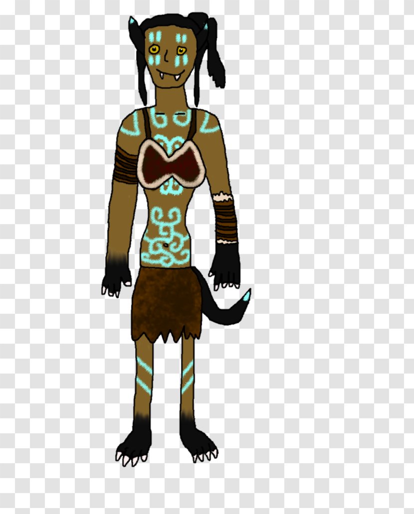 Carnivora Costume Design Cartoon - Legendary Creature - Wolf Spirit Transparent PNG