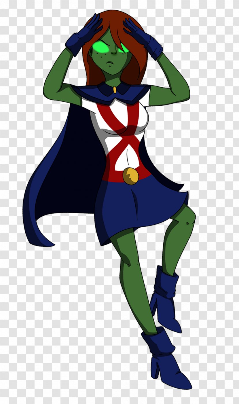 Miss Martian Manhunter Joker White - Joint - Young Justice Transparent PNG