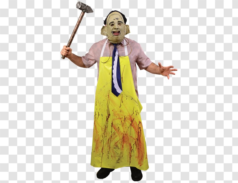 Leatherface Halloween Costume The Texas Chainsaw Massacre Mask Transparent PNG