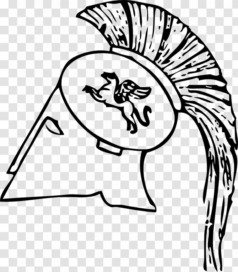 Ancient Greece Clip Art - Head - Greek Helmet Transparent PNG