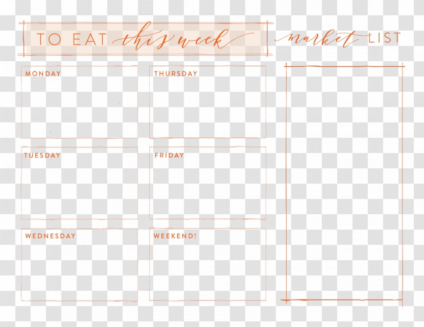 Paper Area Brand - Menu Templates Print Template Transparent PNG