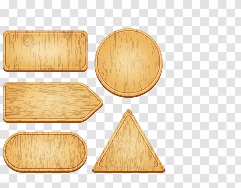 Wood - Vector Painted Tag Transparent PNG