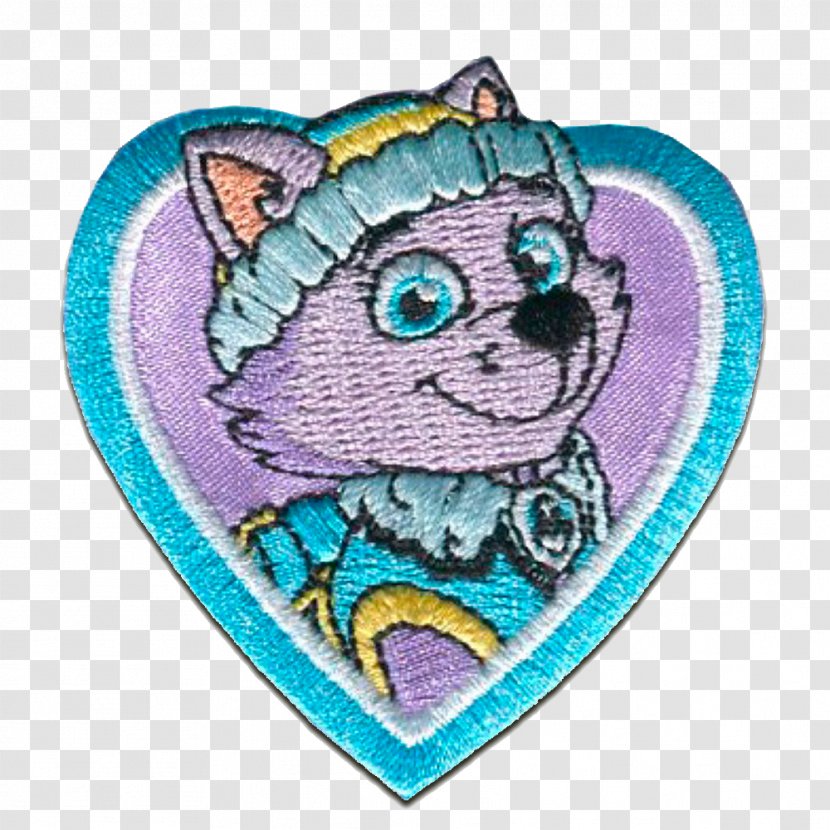 Iron-on Embroidered Patch Clothing Catch-the-patch Aufnäher / Bügelbild Appliqué - Logo - Paw Patrol Everest Transparent PNG