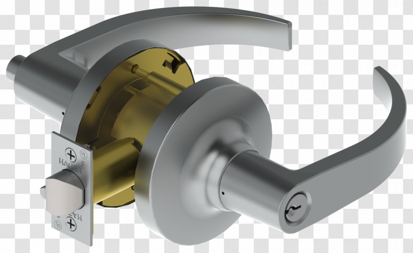 Lockset Mortise Lock Door Handle Hinge - Hardware - Cylindrical Magnet Transparent PNG