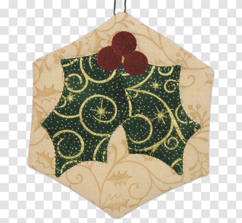 Christmas Ornament Quilting Sewing Pattern - Quilt - Tree Transparent PNG