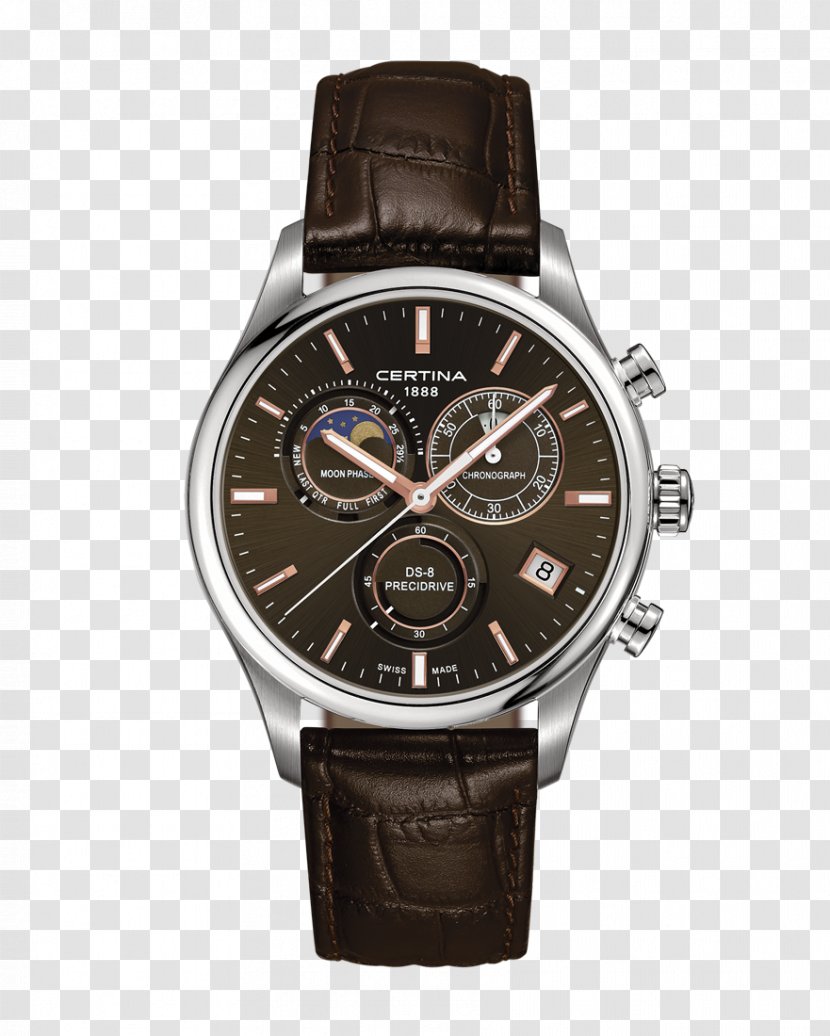 Certina Kurth Frères Chronometer Watch Chronograph Grenchen - Quartz Clock Transparent PNG