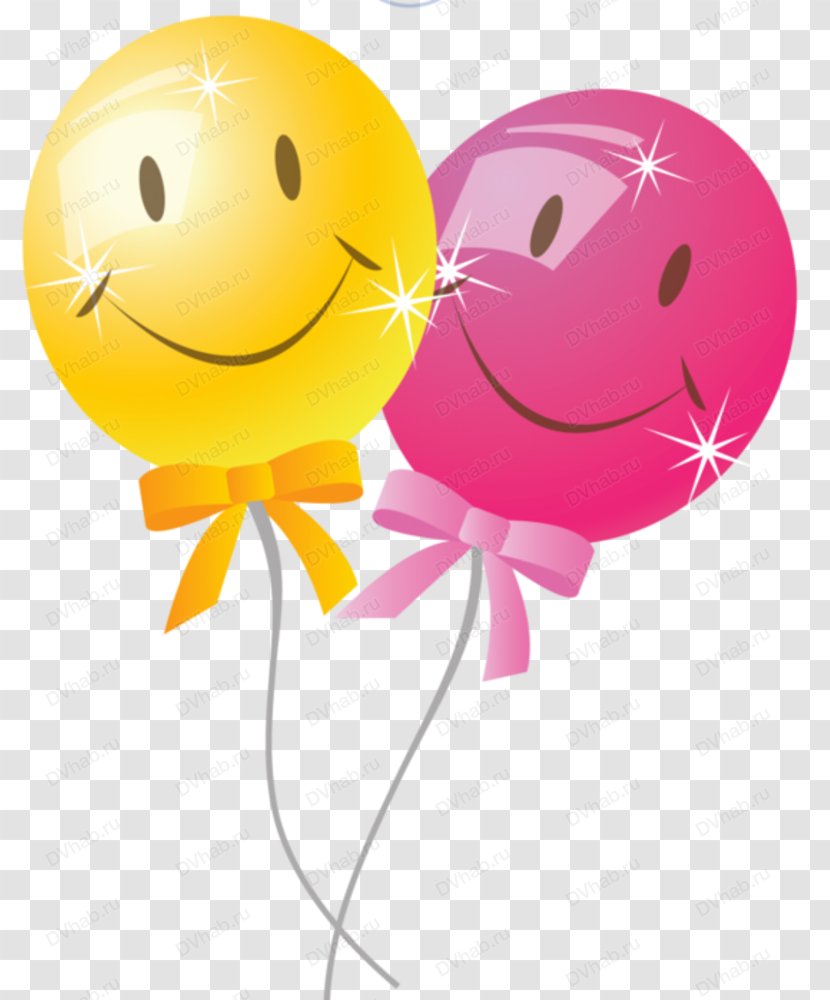 Birthday Balloons Clip Art Party - Smile - Balloon Transparent PNG