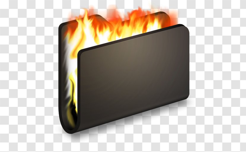Heat Rectangle - Swf - Burn Black Folder Transparent PNG