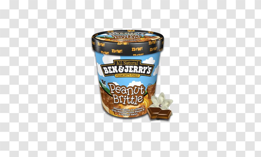 Ice Cream Dairy Products Ben & Jerry's Flavor - Dessert - Jerrys Transparent PNG