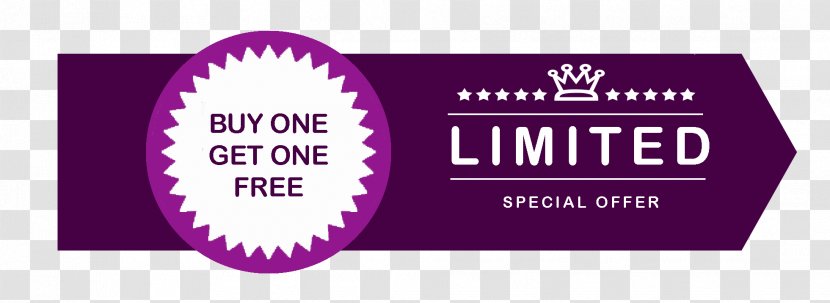 Buy One, Get One Free Promotion Consumer Label - 1 Transparent PNG