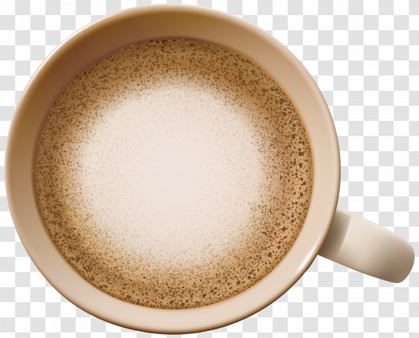 White Coffee Cappuccino Espresso Ristretto - Tableware - Transparent Clip Art Transparent PNG
