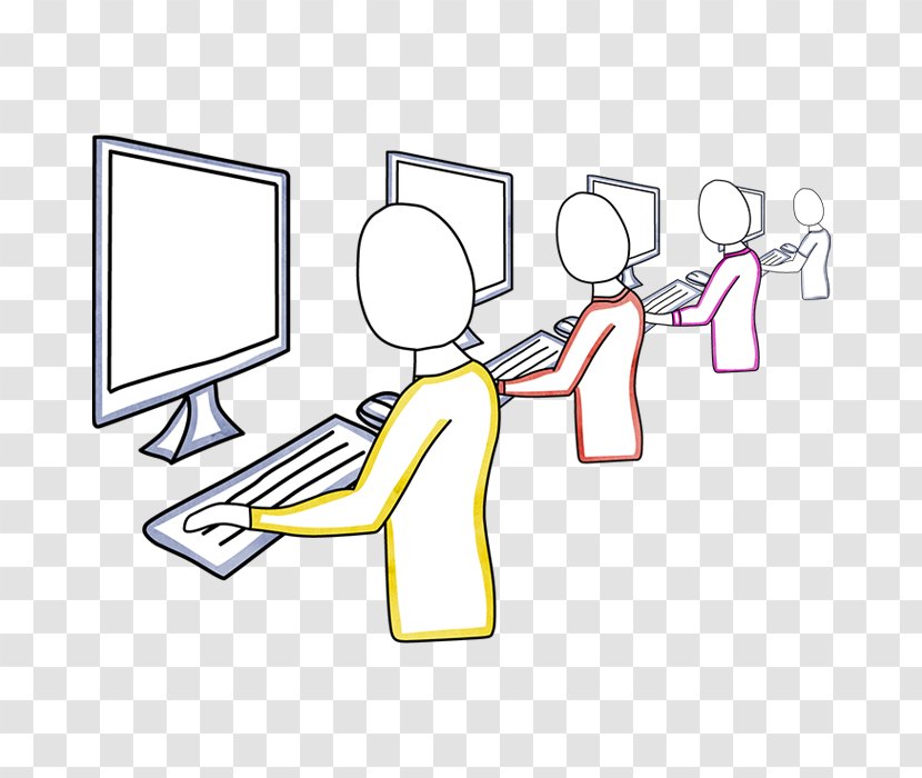 Line Art Clip - Joint - Computer Class Transparent PNG