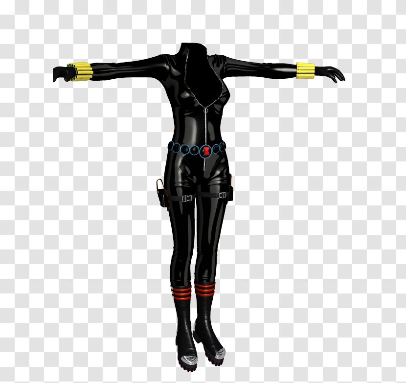 Shoulder Dry Suit Black M - Wetsuit - Widow Fan Art Transparent PNG