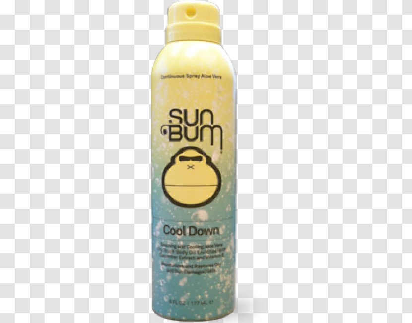 Lotion Sunscreen Sun Bum Cool Down Original Spray Aloe Vera Sunburn - Skin Transparent PNG