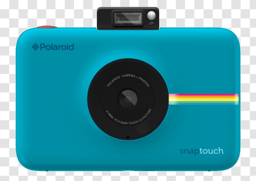 Polaroid Snap Touch Camera - Lens - Blue Instant CameraCamera Transparent PNG