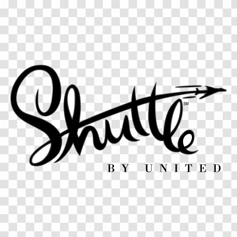 Logo United Airlines Flight 297 Shuttle By - Calligraphy Transparent PNG