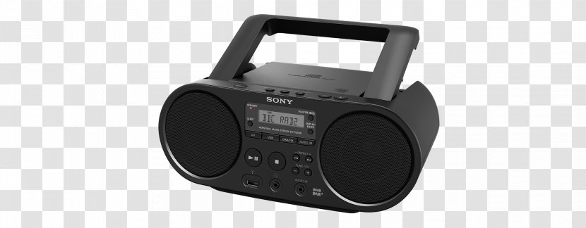 CD Player Boombox Compact Disc Radio Sony - Electronics Transparent PNG