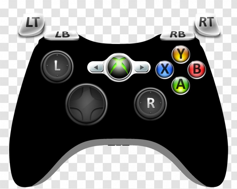Xbox One Controller 360 XBox Accessory Game Controllers - Water Font Transparent PNG