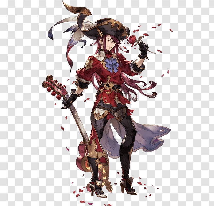 Granblue Fantasy Character Wikia - Watercolor - Aoidos Transparent PNG