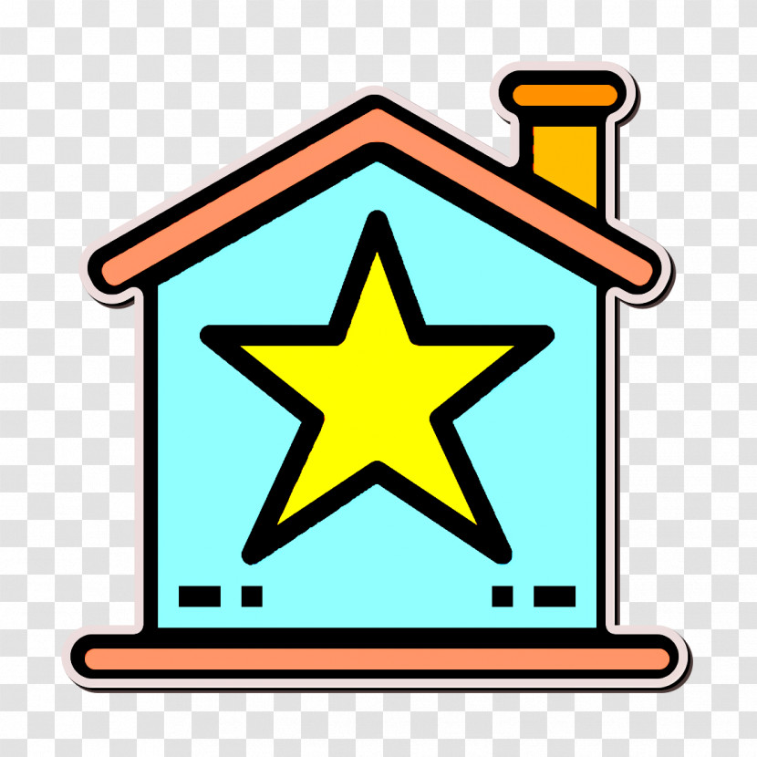 Star Icon Real Estate Icon Home Icon Transparent PNG